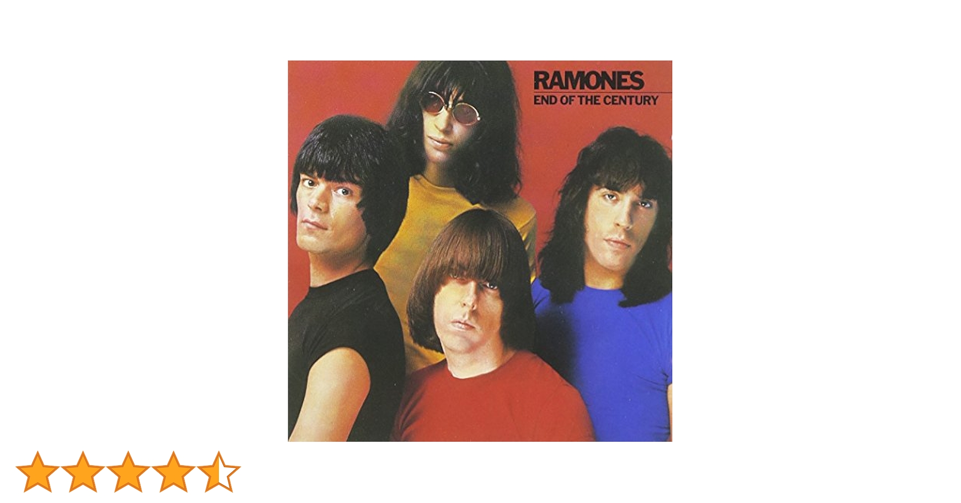 RAMONES END OF THE CENTURY LPレコード‼️ Amazon.co.jp: End of the Century: ミュージック
